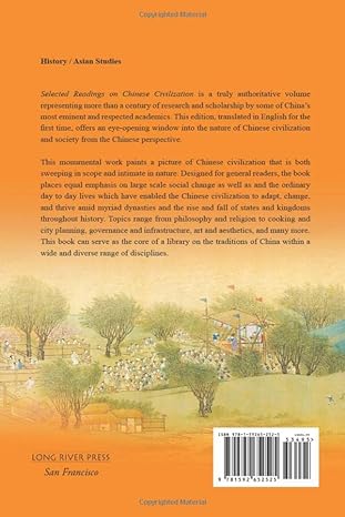 Selected Readings on Chinese Civilization: Philosophy, Science, Society, and Cultural Life in Ancient and Dynastic China