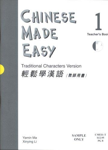Chinese Made Easy (Traditional) Teacher's Book 1